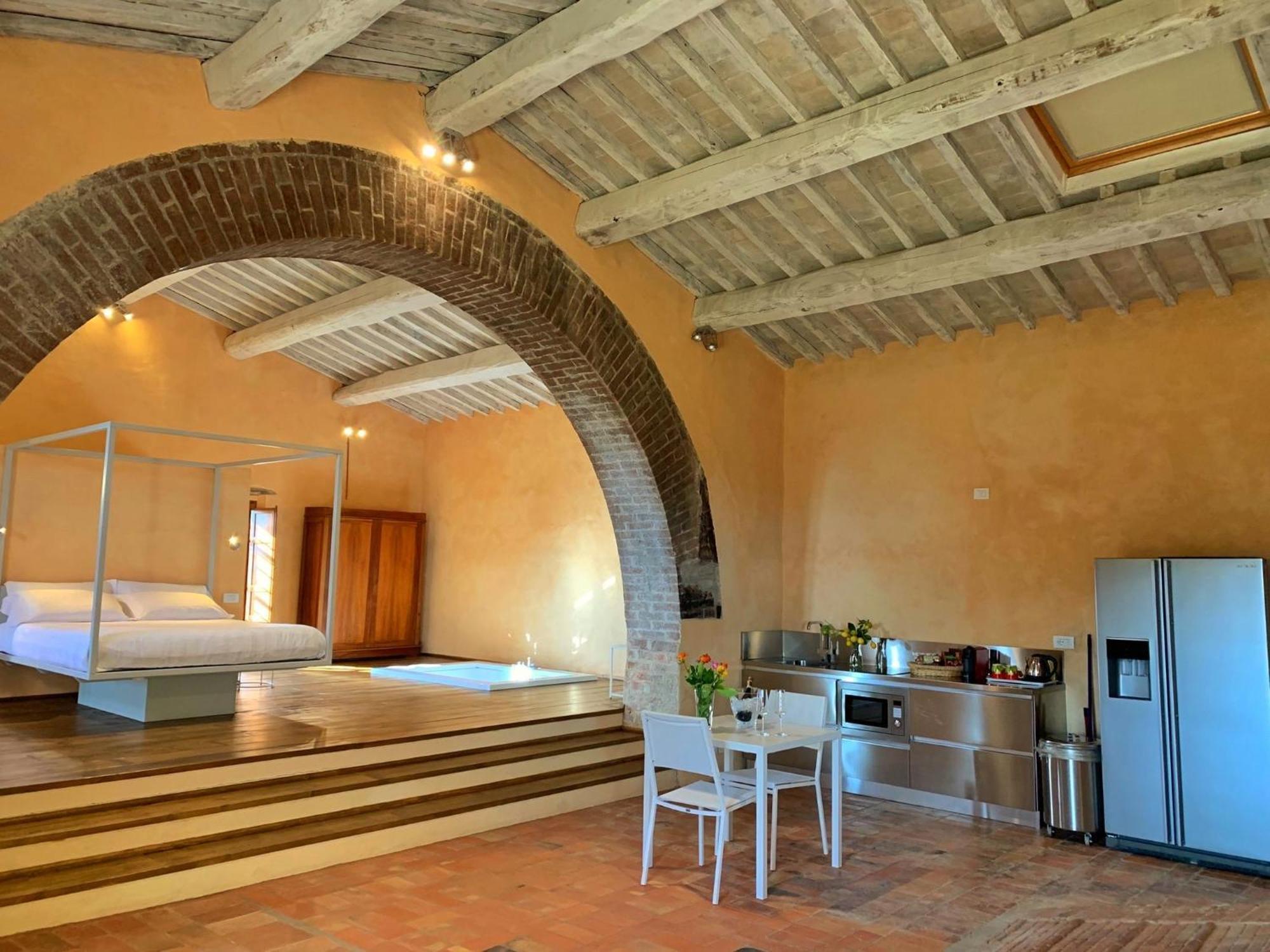 Monastero Sant'Anna In Camprena Villa Pienza Eksteriør bilde