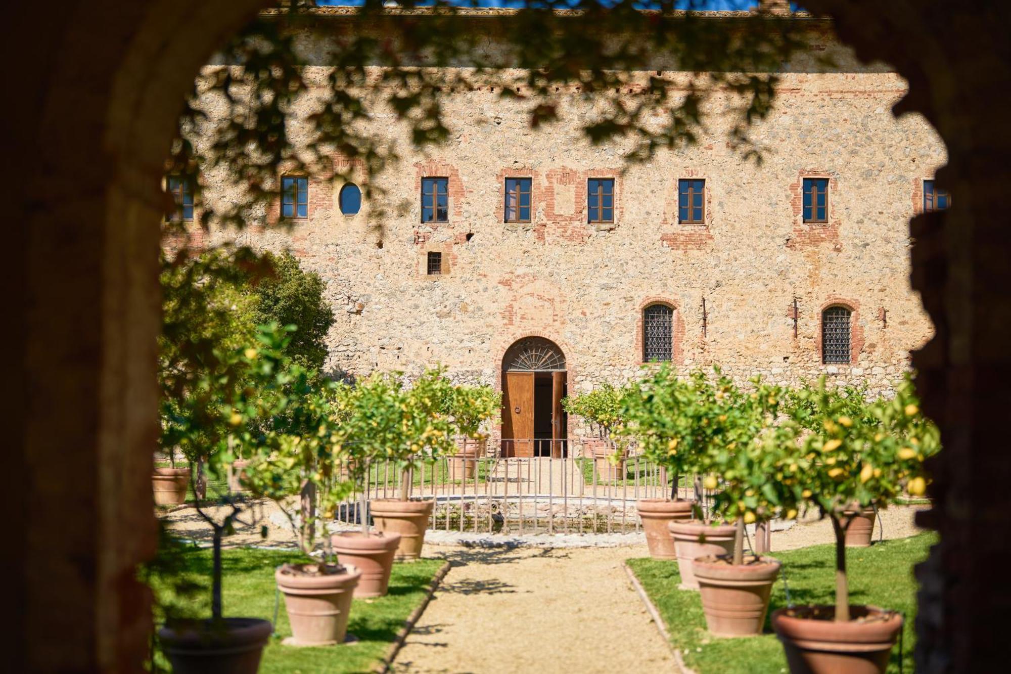 Monastero Sant'Anna In Camprena Villa Pienza Eksteriør bilde