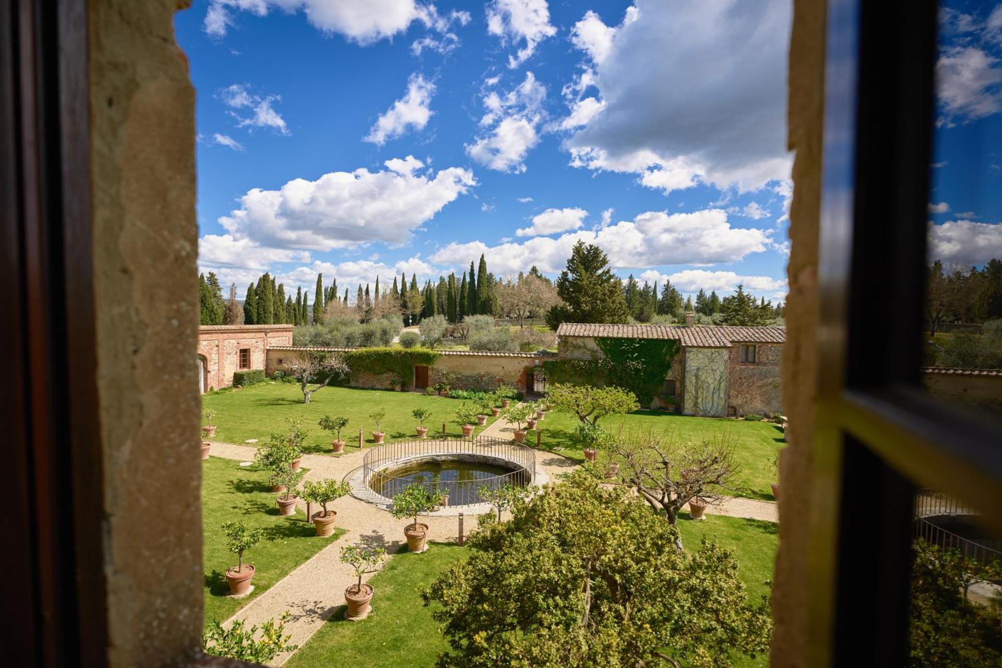 Monastero Sant'Anna In Camprena Villa Pienza Eksteriør bilde
